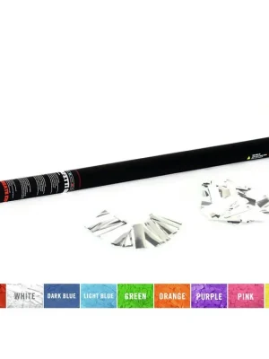 Odeslání Ihned Tcm Fx Ruční dělo na konfety 80cm, stříbrno-bílé konfety