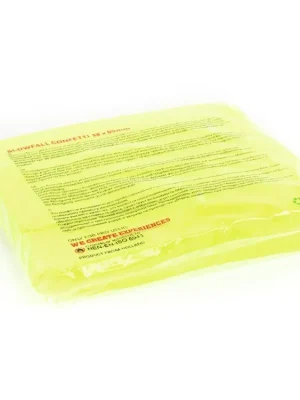 Vrácení Zdarma Tcm Fx pomalu padající obdélníkové konfety 55x18mm, neonové-žluté, UV