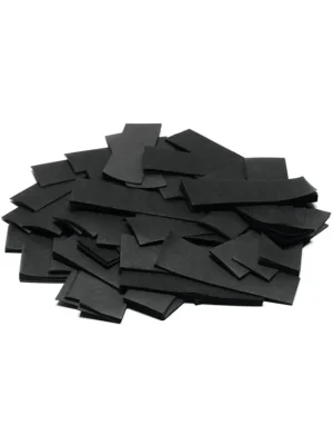 Super Cena Tcm Fx pomalu padající obdélníkové konfety 55x18mm, černé, 1kg