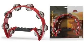 Značkový Stagg TAB-2 RD, tamburína červená