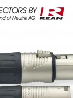 Značkový Stagg NMC3R, kabel XLR/XLR, 3m