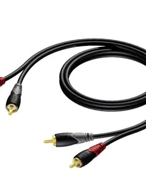 Značkový ProCab CLA800/1,5 - 2x RCA - 2x RCA - 1.5m