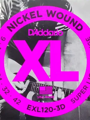 Objednat Nyní D'ADDARIO EXL 120-3D