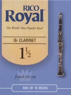 RICO Royal B clarinet 1 1/2 RCB1015 Časově Omezené