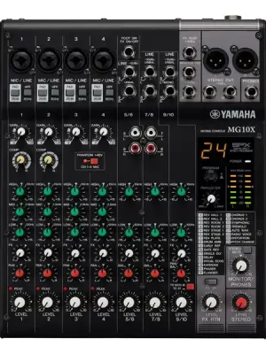 Yamaha MG10X analogový mixážní pult s SPX efekty Víkendová Akce