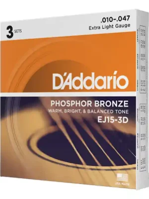 Nejlepší Cena D´ADDARIO EJ15-3PACK