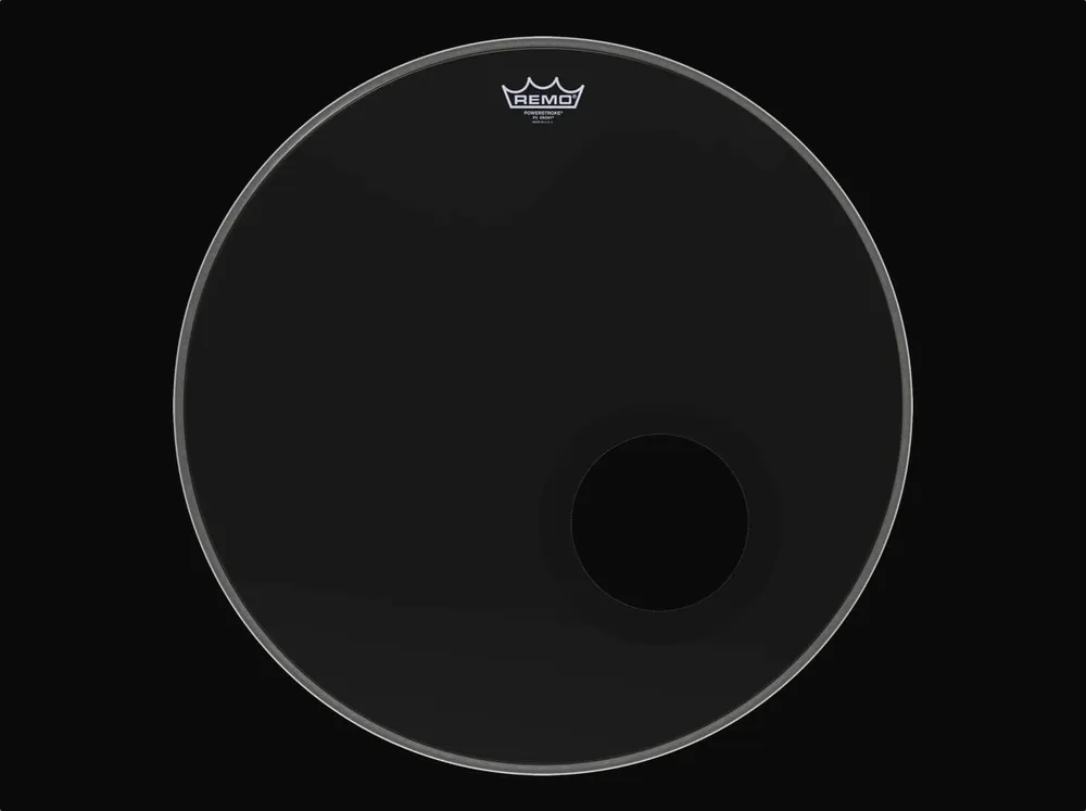 Top Prodej REMO POWERSTROKE 3 EBONY 18"+otvor 5"
