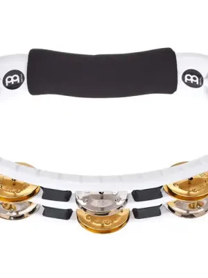 Finální Výprodej TAMBURÍNA MEINL TMT1M-WH do ruky, ocel.+mosaz.pl., bílá