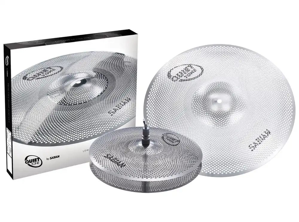 SABIAN Quiet Tone Cymbal Set (13",18") Super Cena