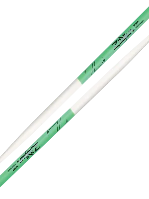 Super Cena ZILDJIAN Maple 5A Green Dip Drumstick