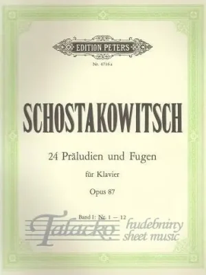 24 Preludes & Fugues Op.87 Vol.1 Tovární Cena