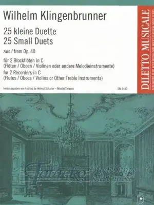 25 Small Duets from op. 40 Levný