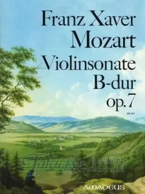 Značkový Sonata in B flat major op.7 for violin and piano