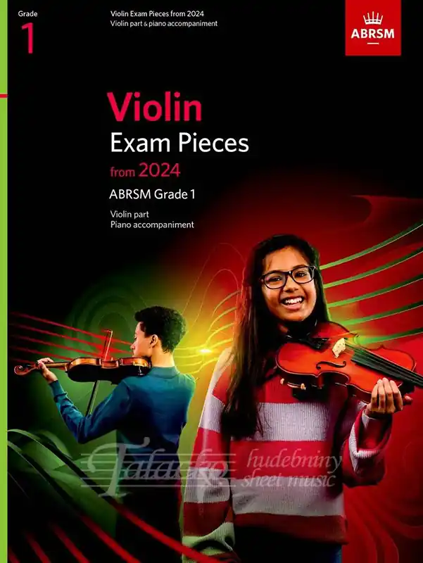 Značkový Violin Exam Pieces from 2024, ABRSM Grade 1
