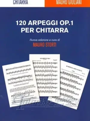 120 Arpeggi Op.1 per Chitarra Expresní Doručení