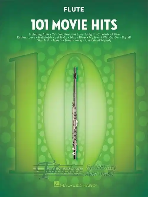 101 Movie Hits For Flute Nejprodávanější