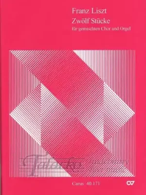 Zwölf Stücke für gemischten Chor und Orgel Nejlepší Volba
