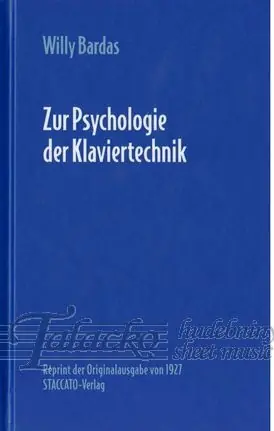 Zur Psychologie der Klaviertechnik Zlevněný