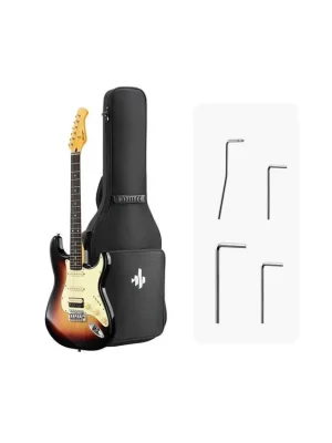 DONNER DST-600 Electric Guitar-3 color sunburst Horká Nabídka