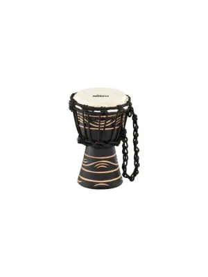 Levný NINO DJEMBE AFRICAN XX-SMALL BLACK CARVING