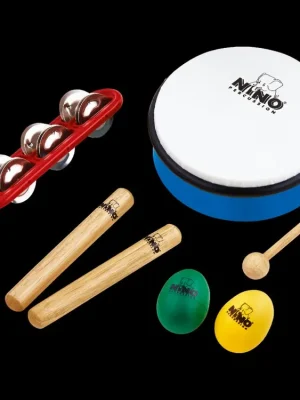 NINO PERCUSSION ASSORTMENT SET OF 7 PCS Nízká Cena