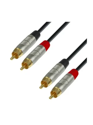 Adam Hall Cables K4 TCC 0600 - Audiokabel REAN 2 x Cinch male auf 2 x Cinch male Cenová Bomba