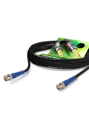Sommer Cable Coaxcable Focusline L, Black, 0,25m Časově Omezené