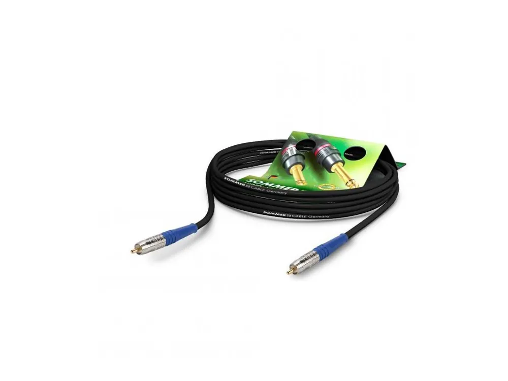 Sleva Sommer Cable Coaxcable Focusline MS, Black, 1,50m