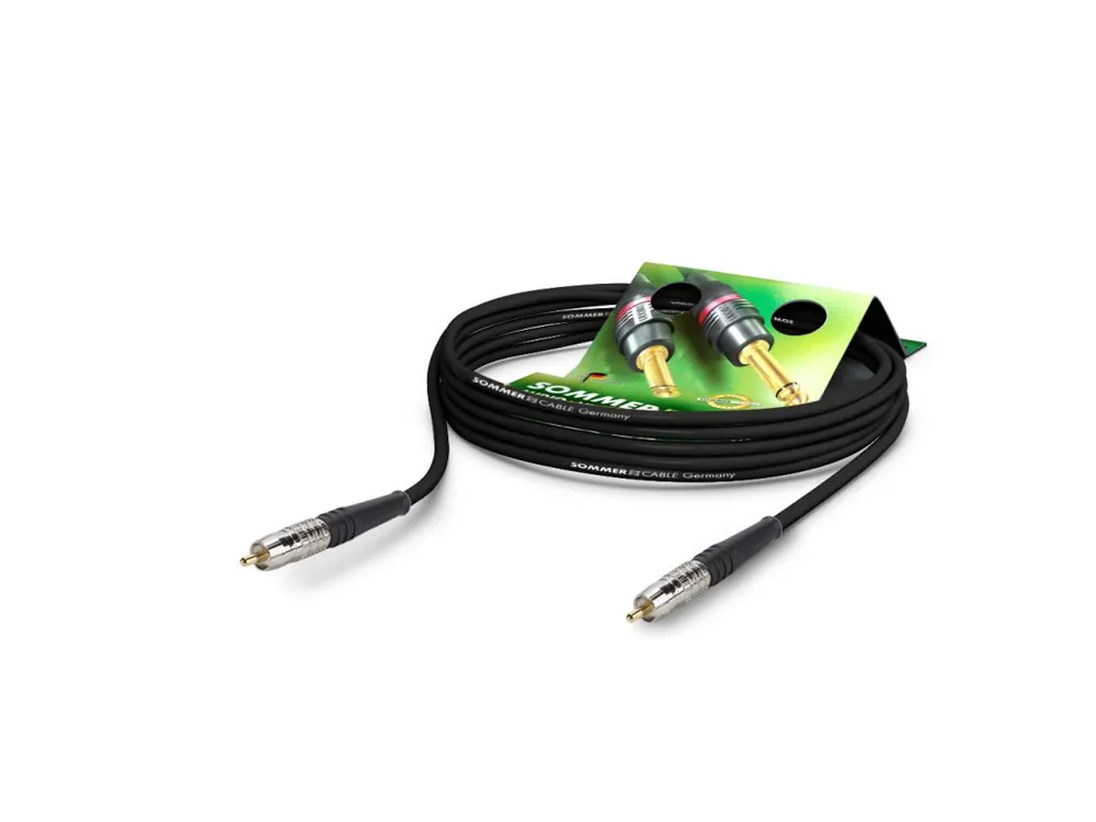 Sommer Cable Coaxcable Focusline MS, Black, 4,50m Nejlepší Cena