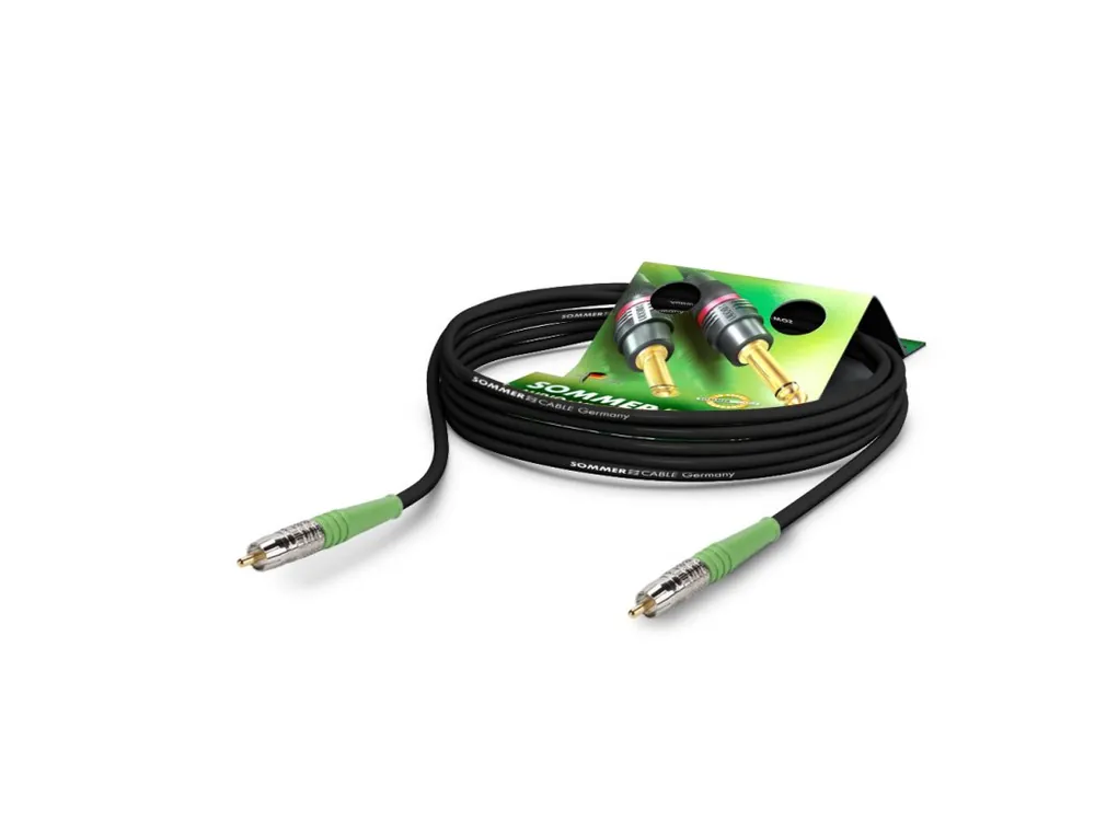 Sommer Cable Coaxcable Focusline MS, Black, 6,00m Omezená Nabídka