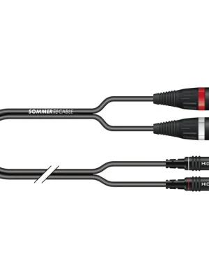 Sommer Cable IC Onyx 2x0,25qmm, Black, 0,50m Přímo Od Výrobce