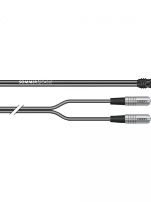 Výhodná Nabídka Sommer Cable IC Onyx 2x0,25qmm, Black, 5,00m