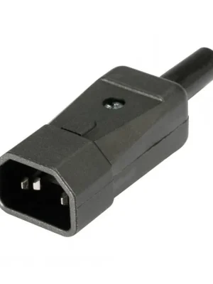 Must-Have Sommer Cable Kaltgeräte-Kabelstecker Black