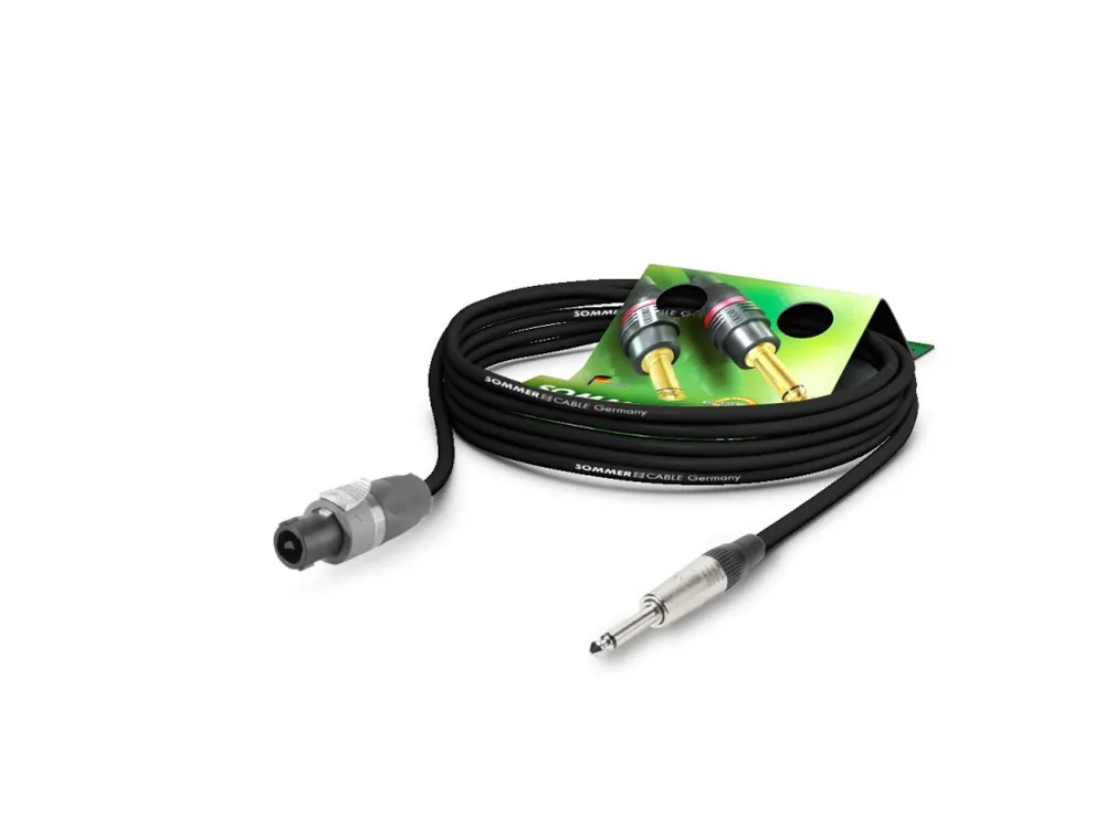 Sommer Cable LS Kabel Meridian PVC 20,00m, Black Speciální Cena