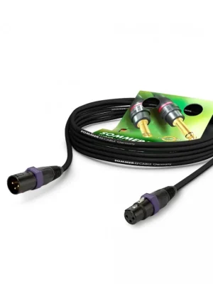 Sommer Cable MC The Source, Black, 2,50m Autentický