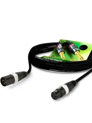 Sommer Cable MC The Source, Black, 5,00m Výprodej