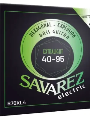 Savarez struny pro E-bas Hexagonal Explosion Akce