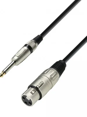 Adam Hall kabel XLR F-Jack 6,3 2 1m Akční Cena