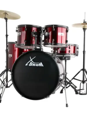 Ověřený XDrum Rookie RED - kompletní bicí souprava